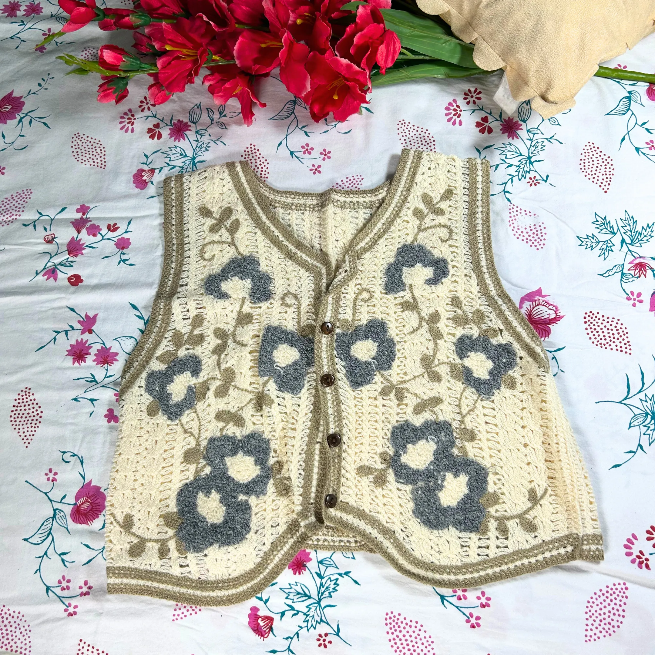 Whisper Garden Crochet Top