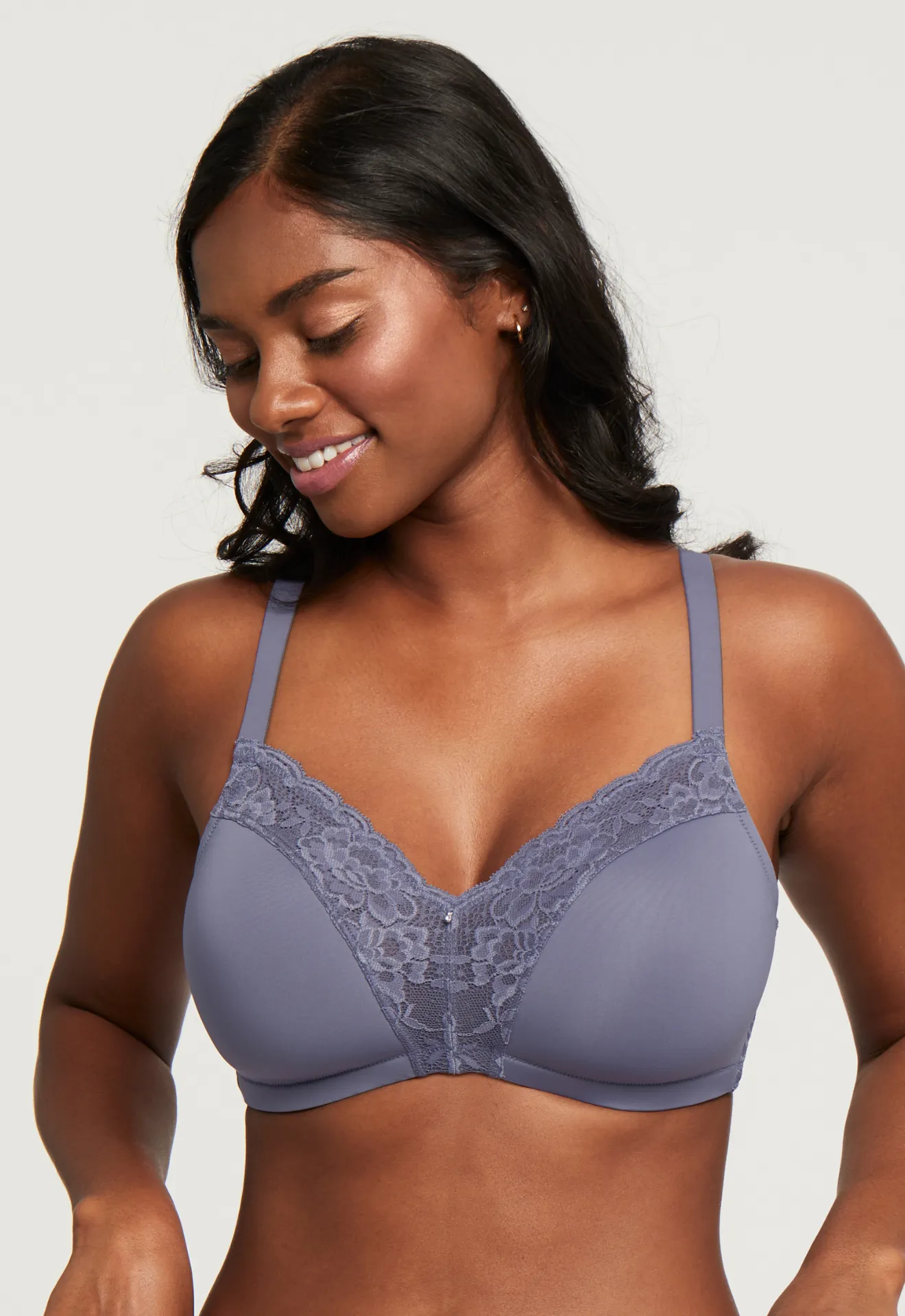 Wire-Free Dream Bra - Crystal Grey
