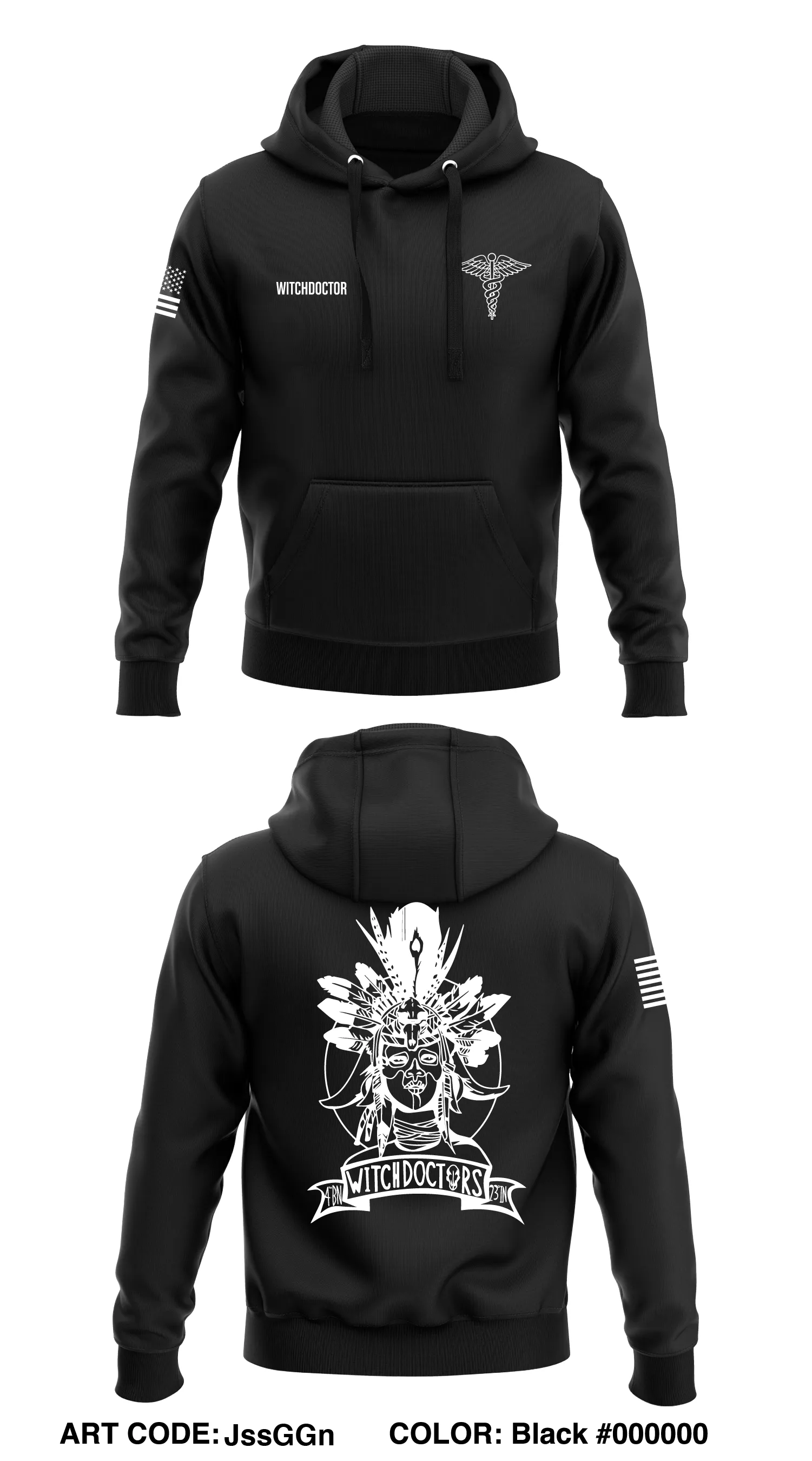Witchdoctors, 4-23 IN Store 1  Core Men's Hooded Performance Sweatshirt - JssGGn