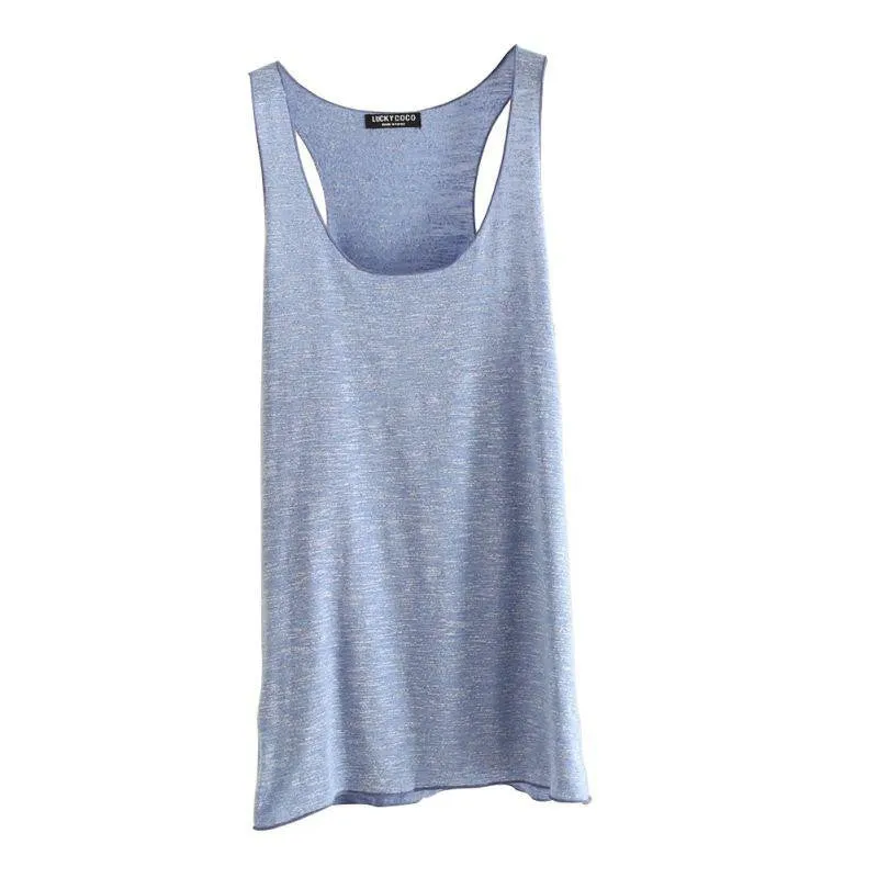 Women Fitness Tank Top T Shirt Vest Loose Model Women T-shirt Cotton O-neck Slim Tops Clothes Plus Size