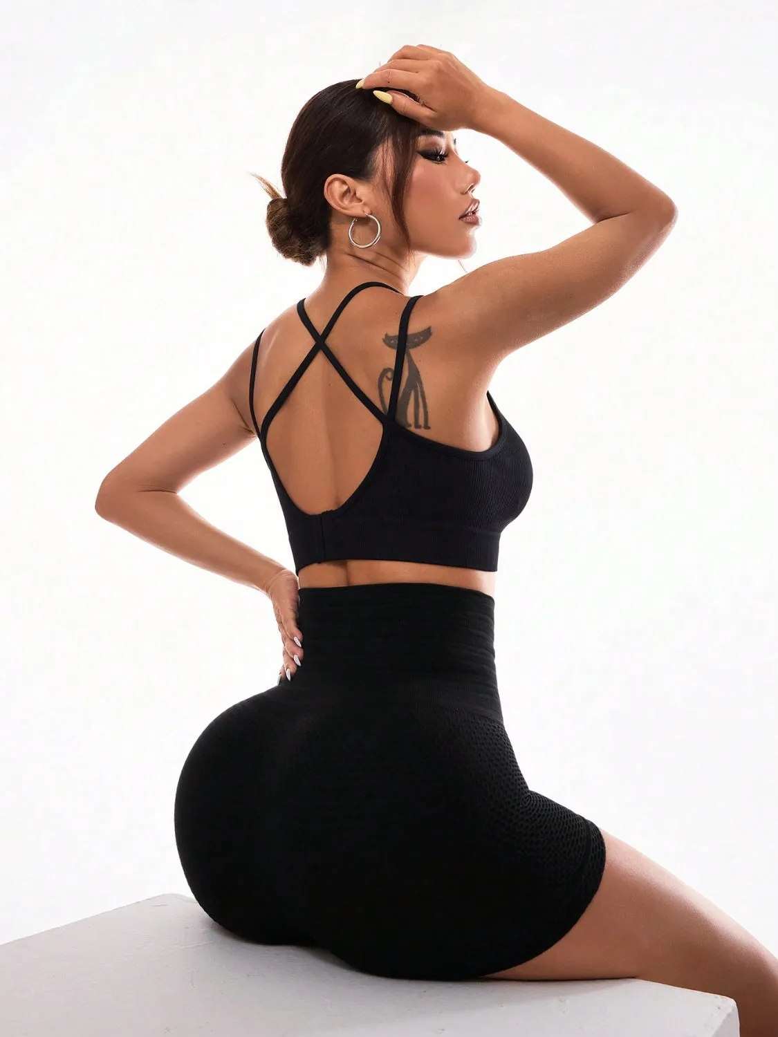 Women's High Waist Active Shorts