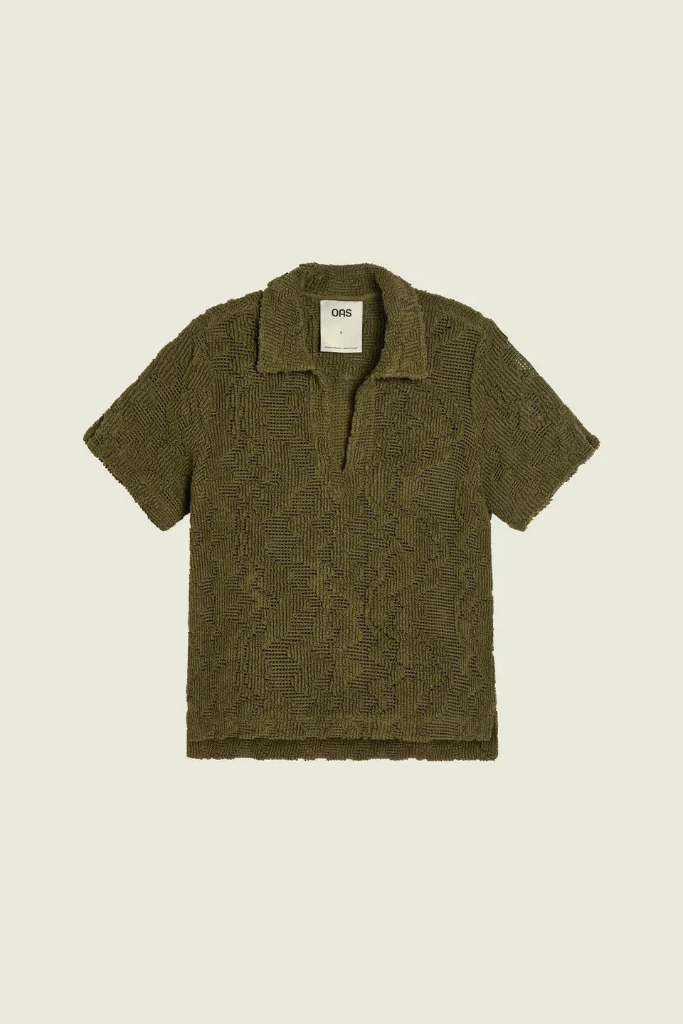 Women's OAS Pine Verve Jaffa Crochet Shirt