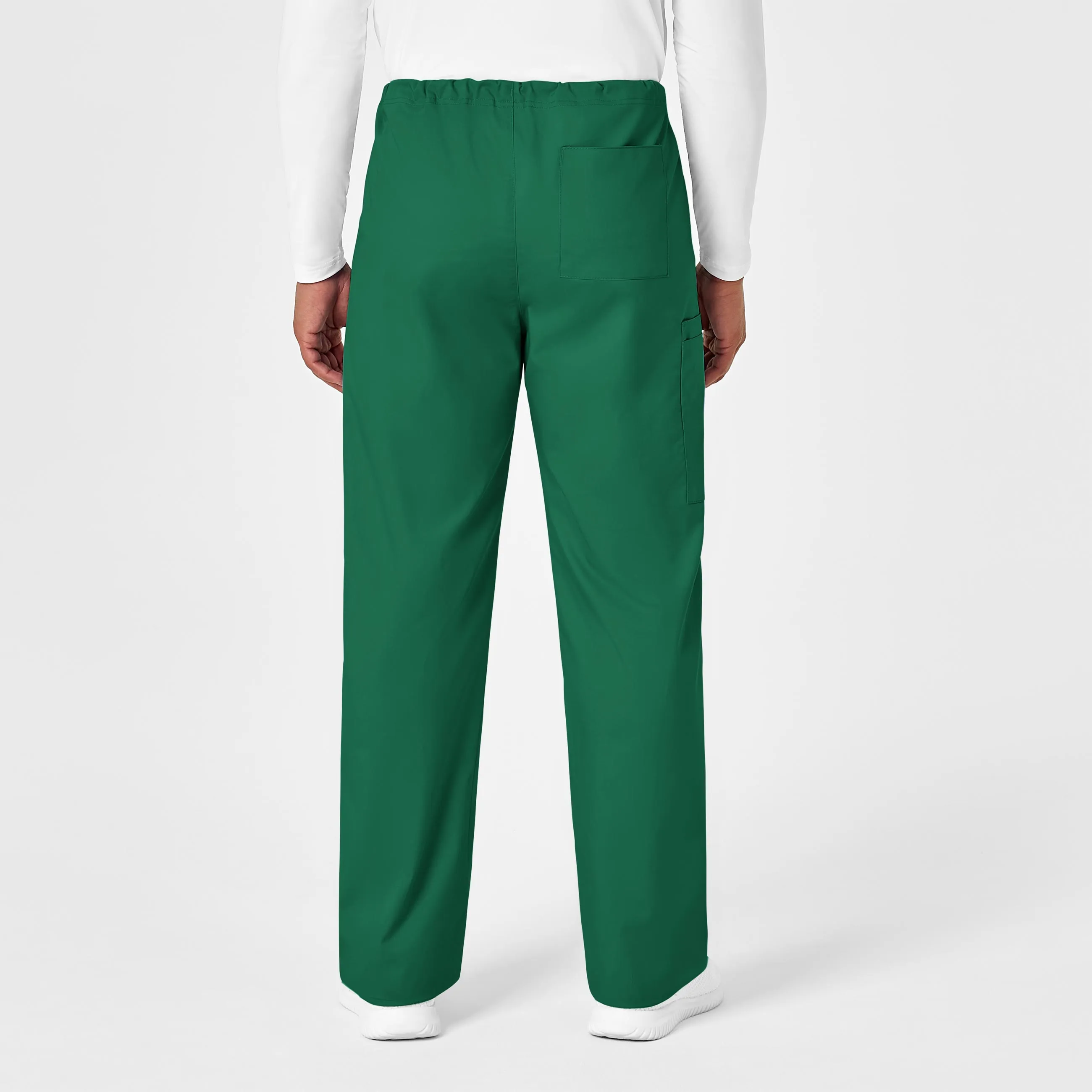 WonderWORK 500 Unisex Drawstring Cargo Scrub Pants Hunter