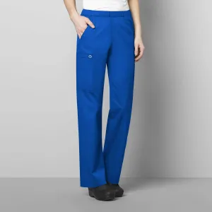 WonderWORK 501 Pull-On Cargo Scrub Pants Royal