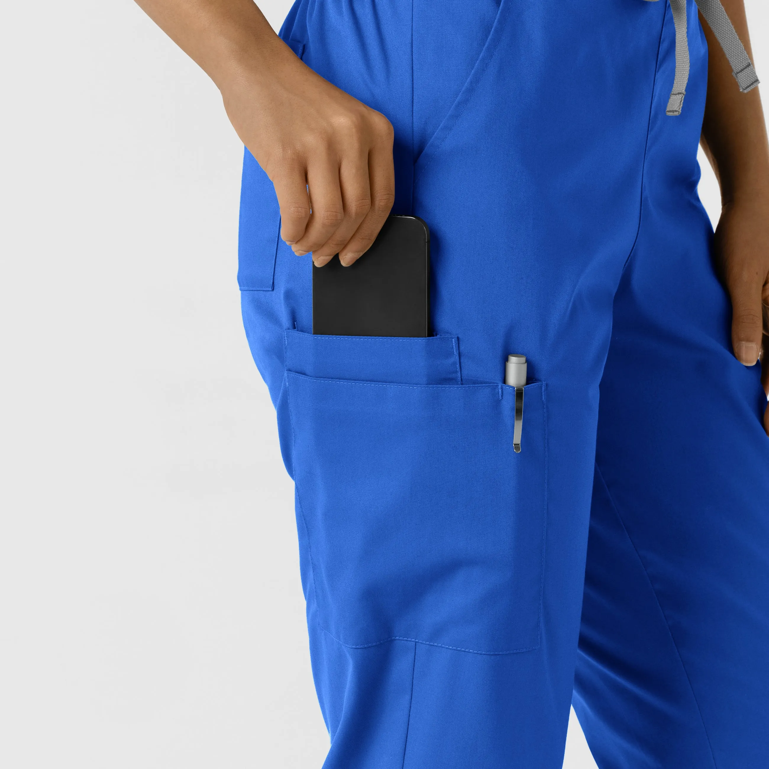 WonderWORK 506 Cargo Jogger Scrub Pants Royal