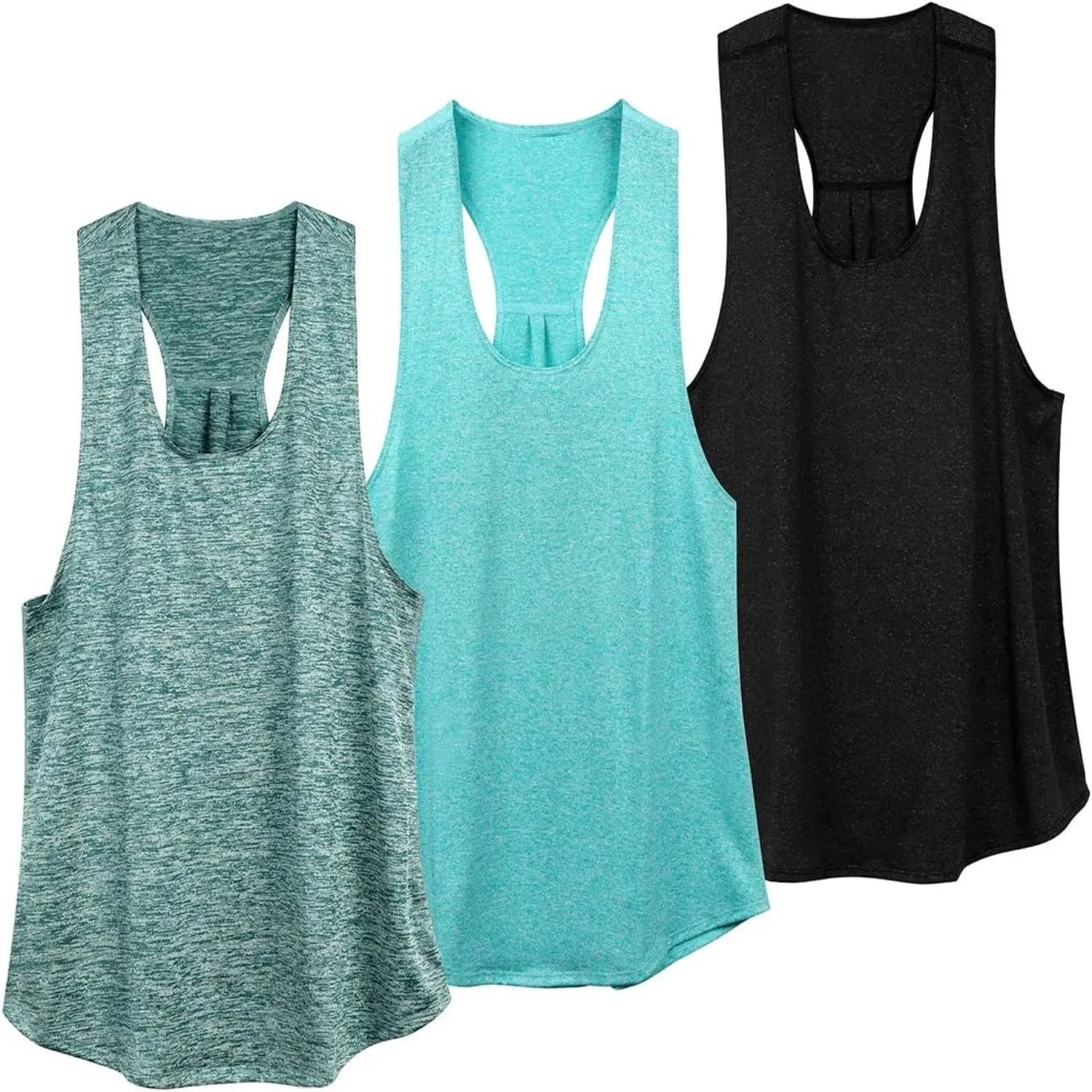 Workout Loose Fit Racerback Tank Tops
