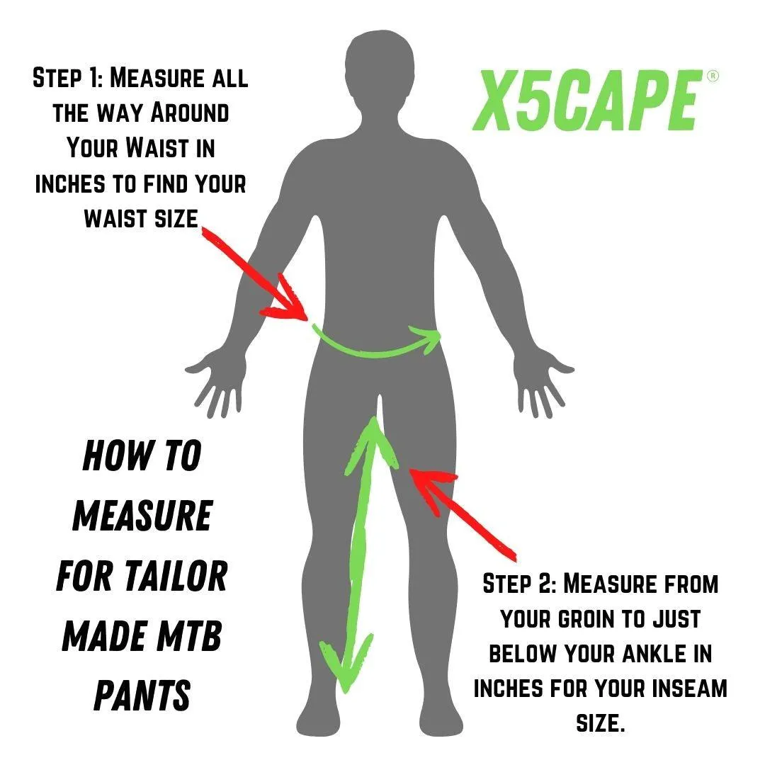 X5CAPE Rebellion MTB Trail Pants - TAILOR MADE