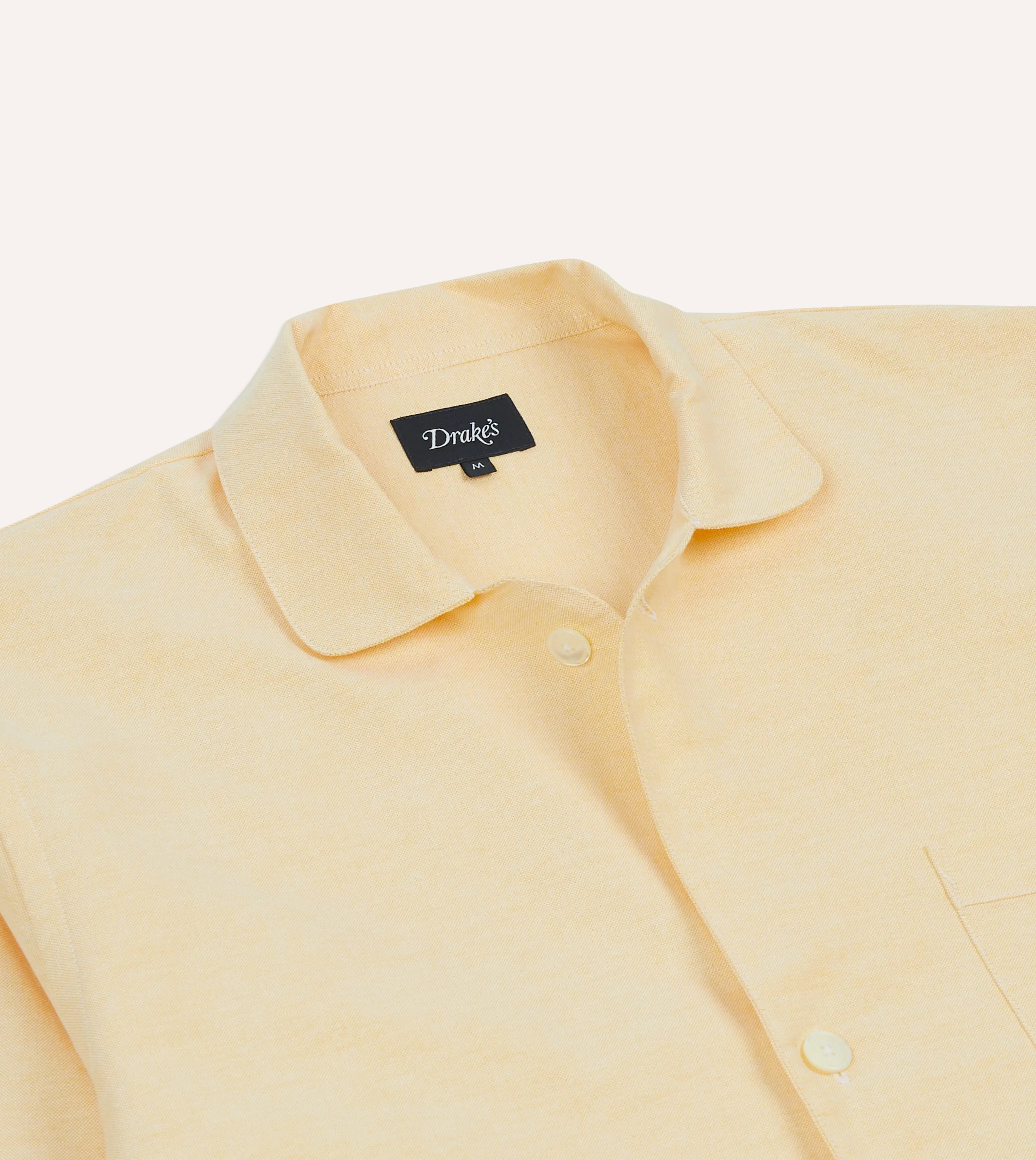 Yellow Oxford Cotton Pyjama Set