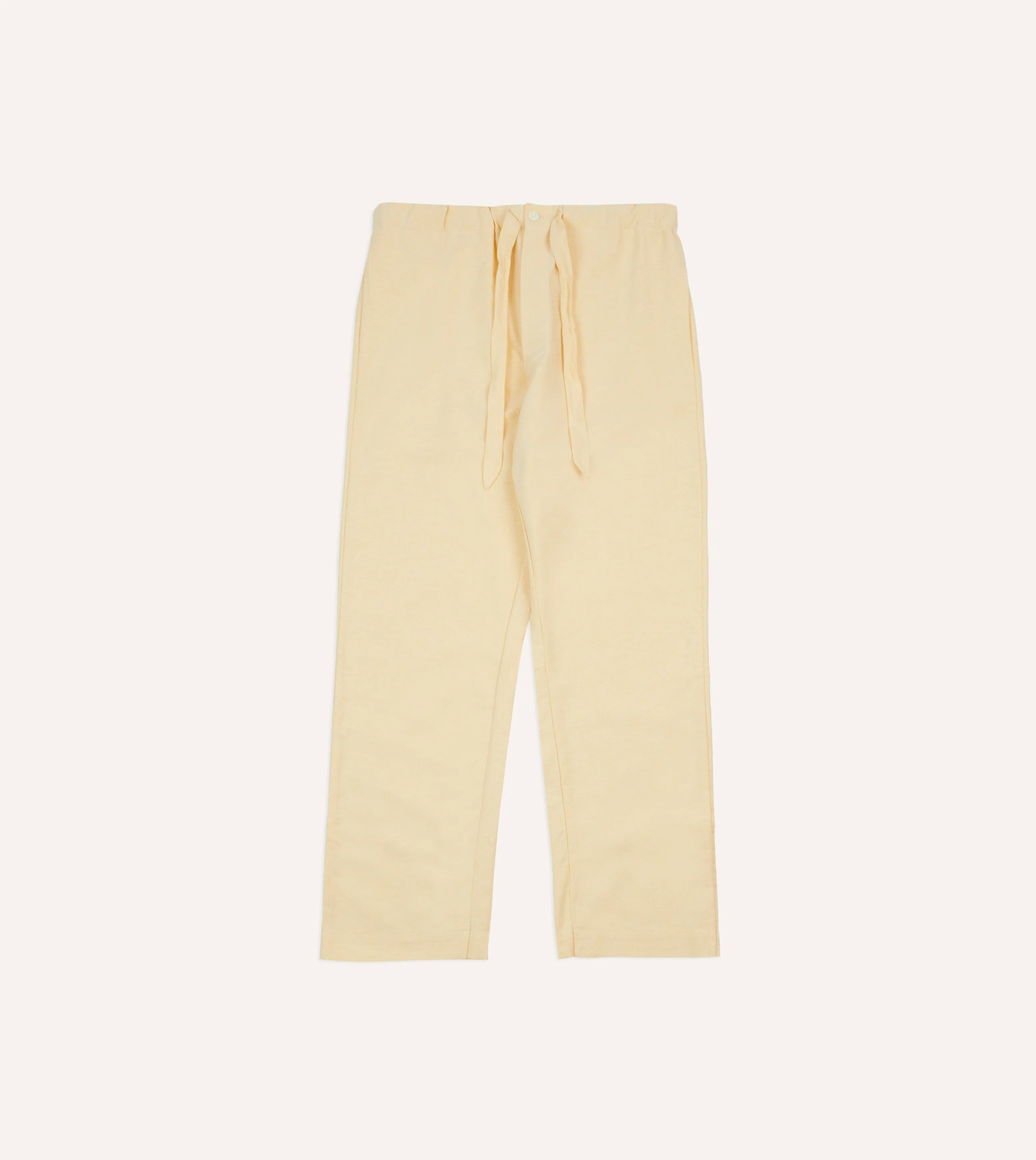 Yellow Oxford Cotton Pyjama Set