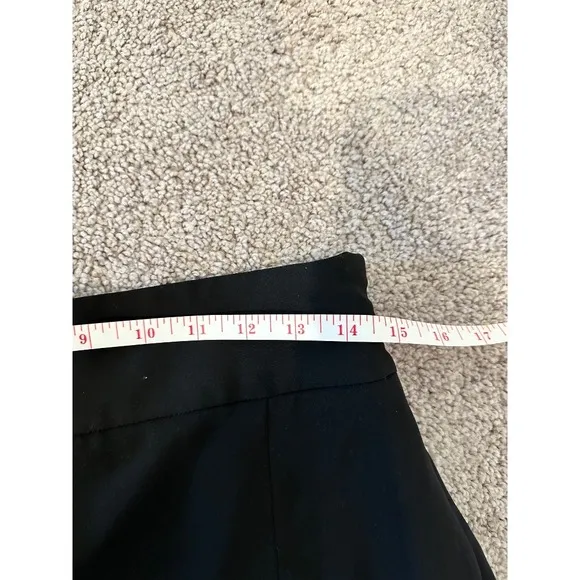 Zara Black High Waist Shorts Dressy Casual Size L
