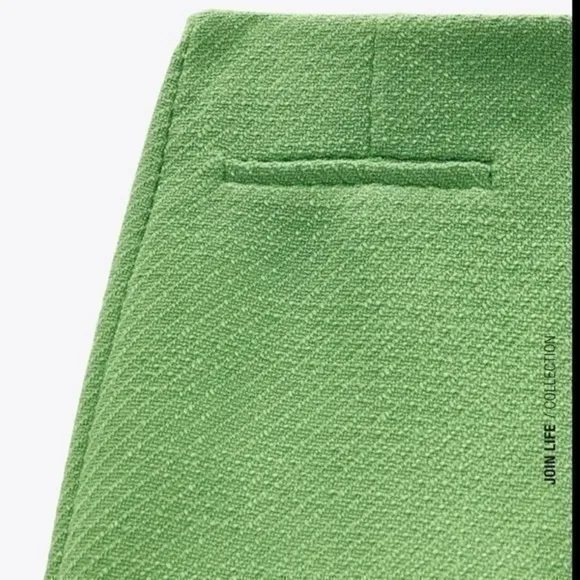 ZARA High waist Structure Shorts