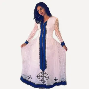Zerzer doka Habesha dress